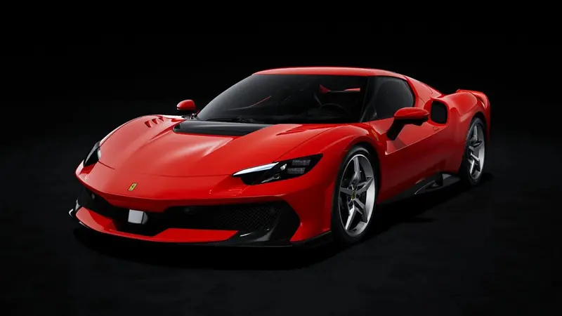 (Pre-Order) 1:18 Ferrari 296 Speciale 2025 -- Rosso Corsa Red -- Polistil 1