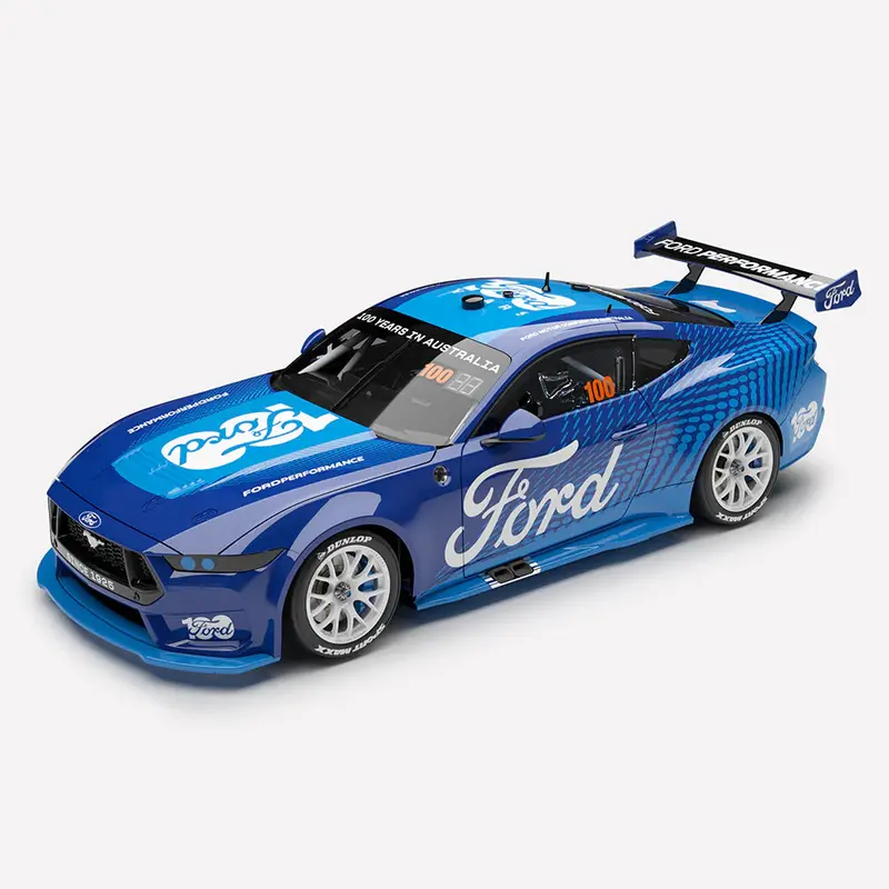 (Pre-Order) 1:18 Ford 100 Years In Australia Special Edition -- #100 Ford Mustang Gt -- Authentic Collectables 1