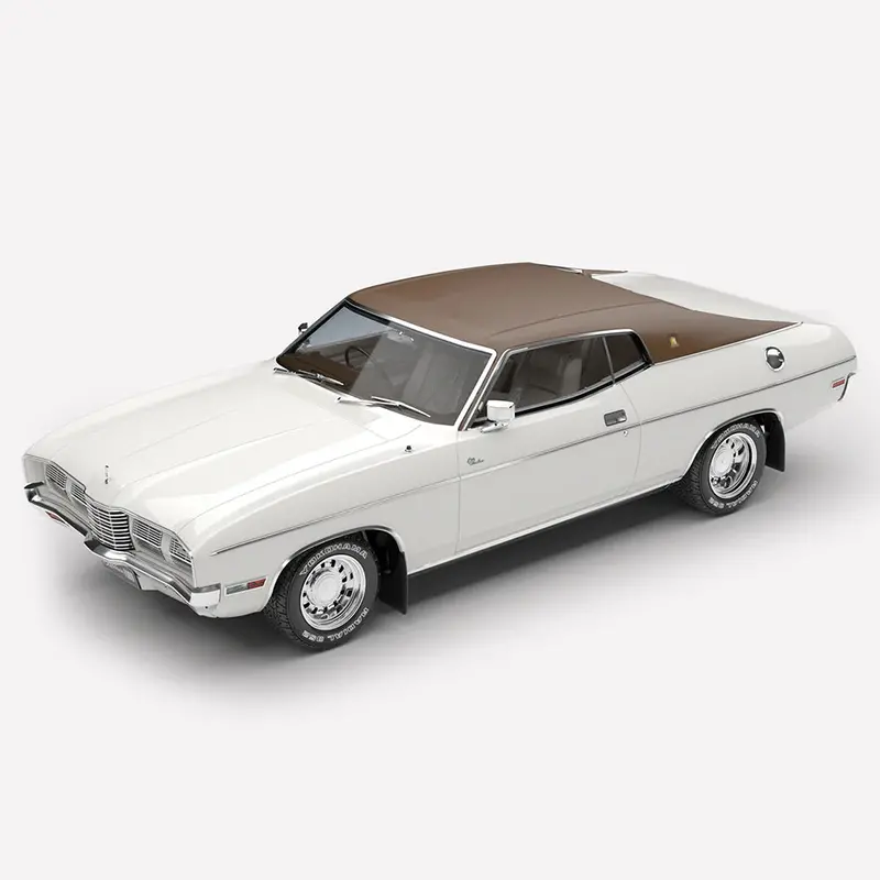 (Pre-Order) 1:18 Ford P4 Landau -- Polar White -- Authentic Collectables 1