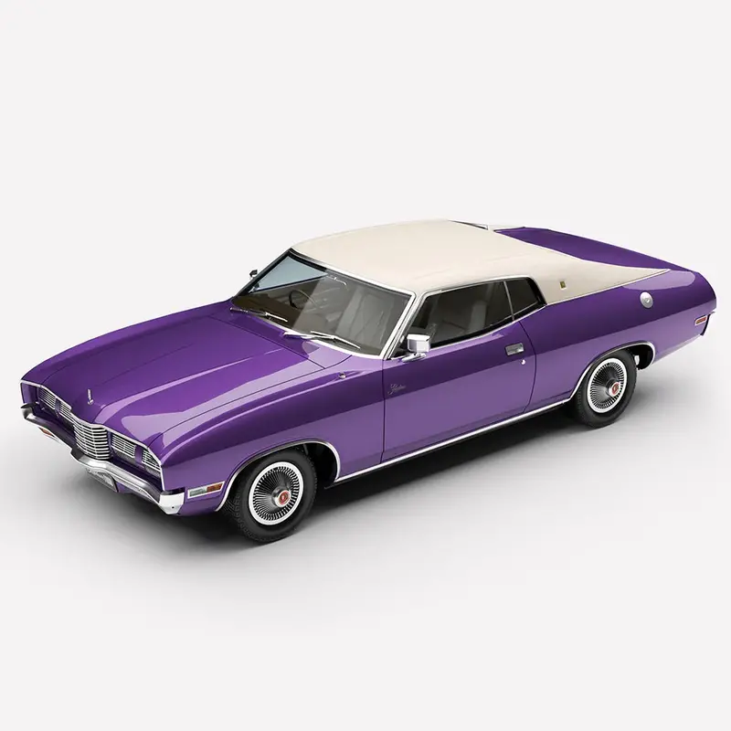 (Pre-Order) 1:18 Ford P4 Landau -- Wild Violet (Purple) -- Authentic Collectables 1