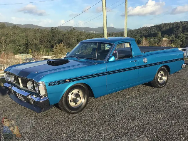 (Pre-Order) 1:18 Ford Xy Falcon Ute -- Electric Blue -- Dda Collectibles 1