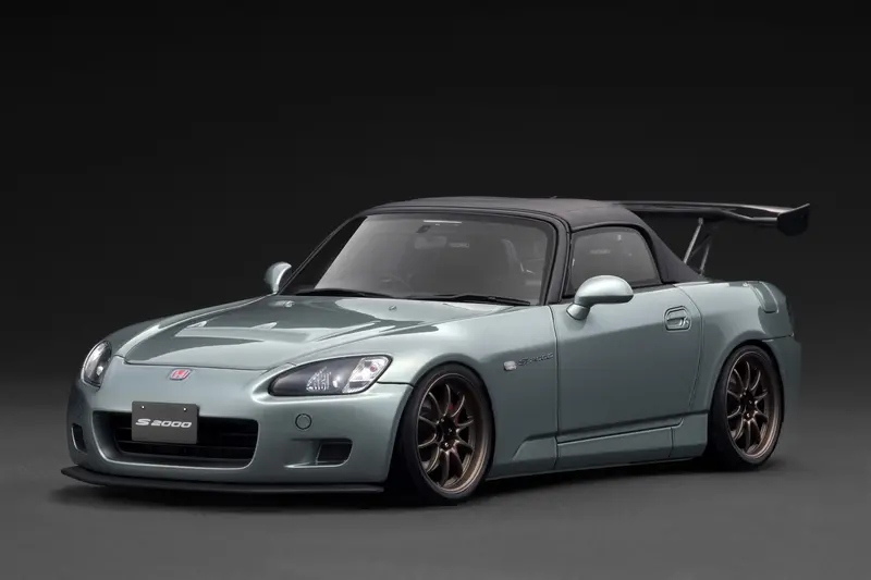 (Pre-Order) 1:18 Honda S2000 (Ap1) -- Gun Metallic Grey -- Ignition Model Ig3918 1