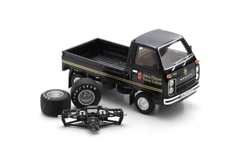 (Pre-Order) 1:18 Honda Tn7 Pickup (1979) -- Team Lotus Jps -- Schuco 1
