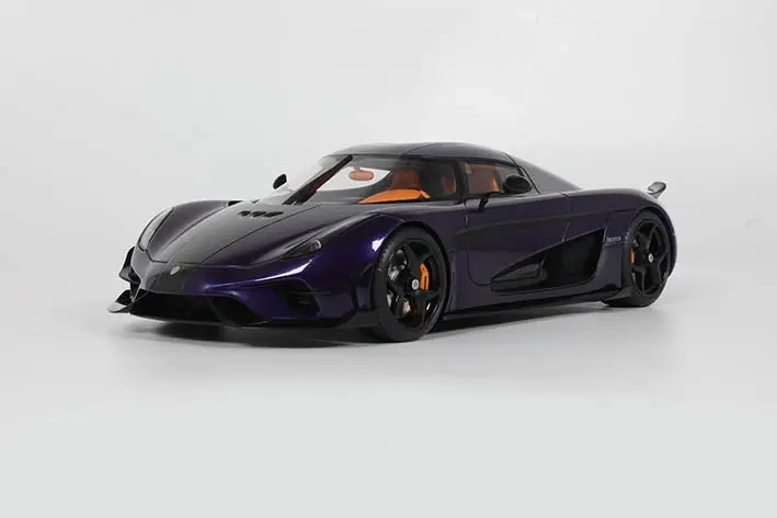 (Pre-Order) 1:18 Koenigsegg Regera -- Dark Purple -- Gt Spirit 1