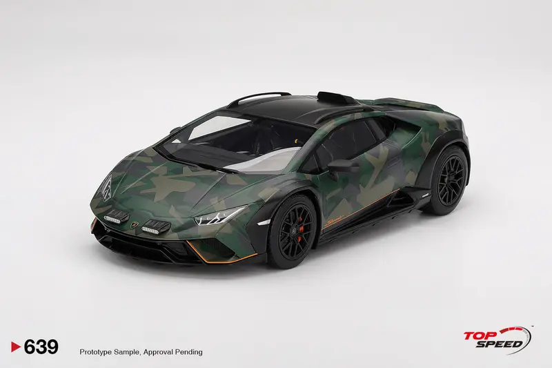 (Pre-Order) 1:18 Lamborghini Huracán Sterrato All-Terrain “Bosco” -- Topspeed Model 1