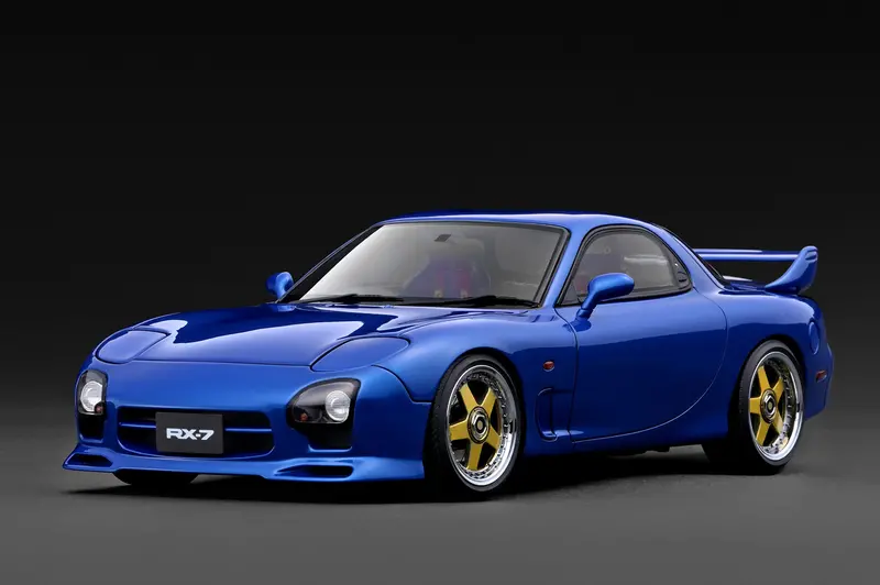 (Pre-Order) 1:18 Mazda Rx-7 Mazdaspeed A-Spec (Fd3s) -- Blue Metallic -- Ignition Model Ig3944 1