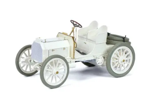 (Pre-Order) 1:18 Mercedes-Benz Simplex 35Hp 1901 -- White -- Schuco 1