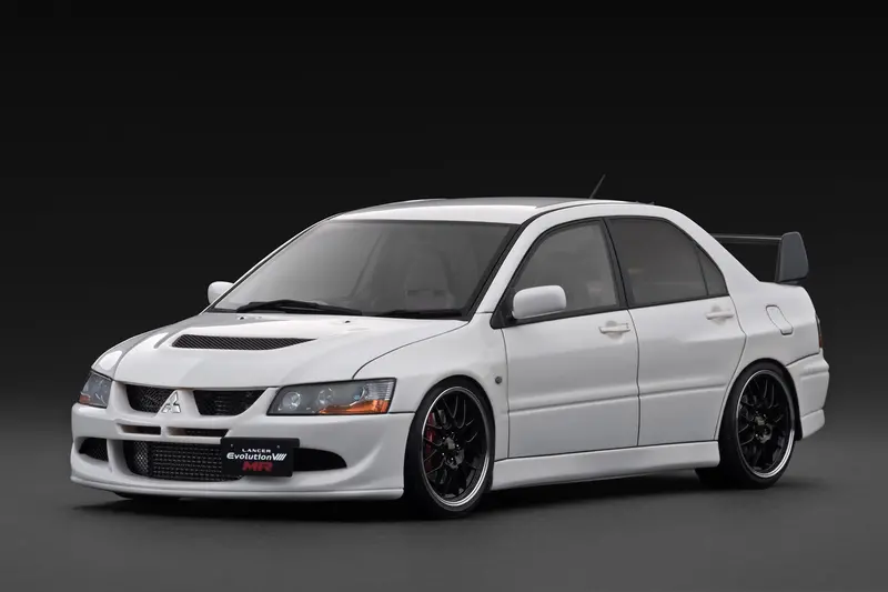 (Pre-Order) 1:18 Mitsubishi Lancer Evolution ⅷ Mr (Ct9a) -- White -- Ignition Model Ig3835 2