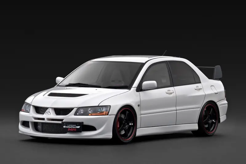(Pre-Order) 1:18 Mitsubishi Lancer Evolution ⅷ Mr (Ct9a) -- White -- Ignition Model Ig3836 2