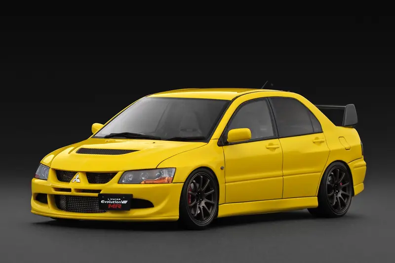 (Pre-Order) 1:18 Mitsubishi Lancer Evolution ⅷ Mr (Ct9a) -- Yellow -- Ignition Model Ig3837 2