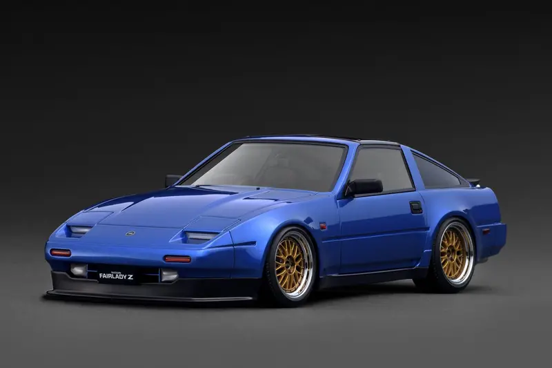 (Pre-Order) 1:18 Nissan Fairlady Z 300Zr (Z31) -- Light Blue Metallic -- Ignition Model Ig3898 1