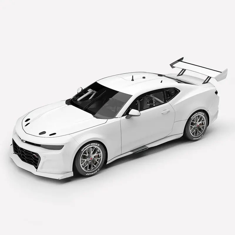 (Pre-Order) 1:18 Plain Body - White -- Chevrolet Camaro Zl1 Gen3 Supercar -- Authentic Collectables 1