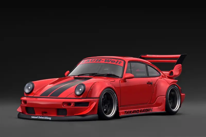 (Pre-Order) 1:18 Rwb 964 (Porsche 911) -- Red -- Ignition Model Ig3971 1