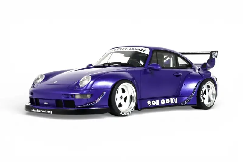 (Pre-Order) 1:18 Rwb 993 (Porsche 911) -- "Son Goku" Purple -- Gt Spirit 1