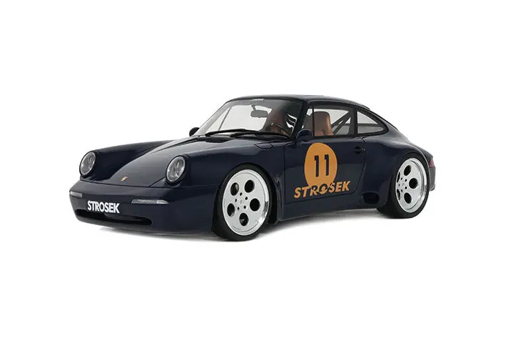 (Pre-Order) 1:18 Strosek (Porsche) 911 964 -- #11 Dark Blue -- Gt Spirit 1