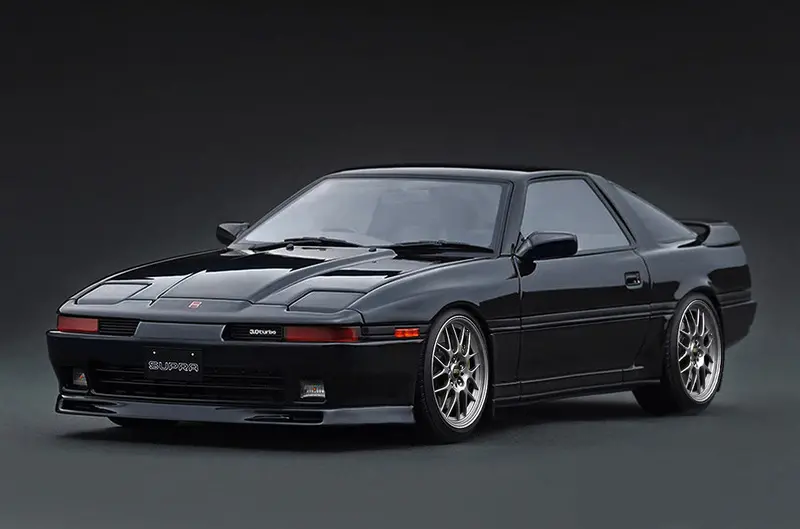 (Pre-Order) 1:18 Toyota Supra 3.0Gt Turbo Limited (Ma70) -- Black -- Ignition Model Ig4108 1