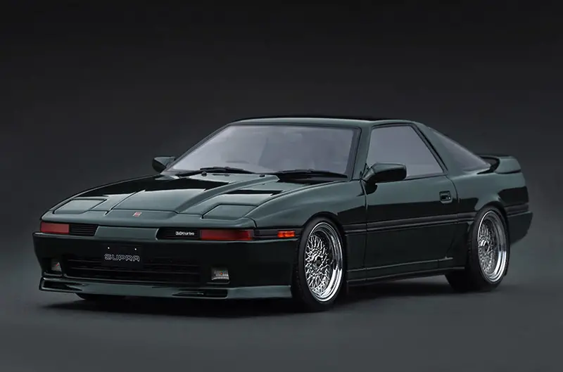 (Pre-Order) 1:18 Toyota Supra 3.0Gt Turbo Limited (Ma70) -- Green Metallic -- Ignition Model Ig4110 1