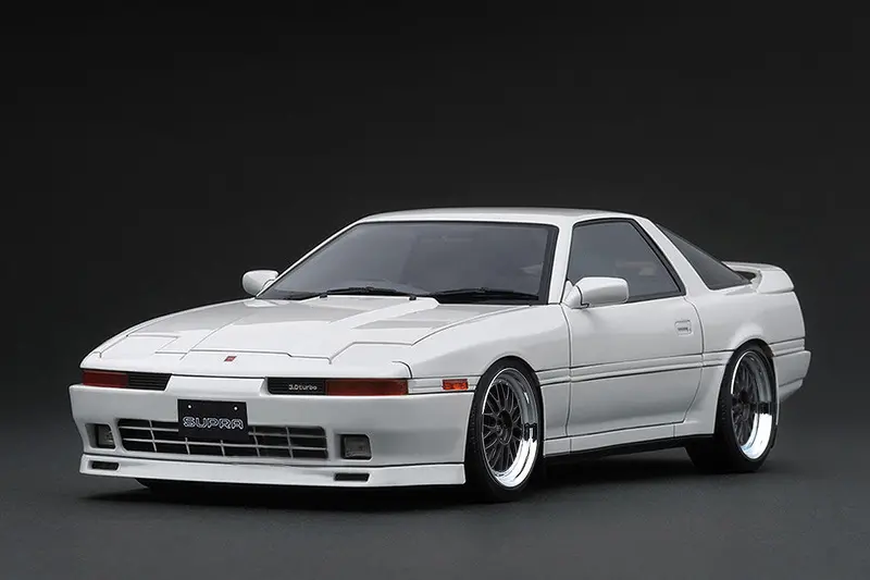 (Pre-Order) 1:18 Toyota Supra 3.0Gt Turbo Limited (Ma70) -- White -- Ignition Model Ig4109 1