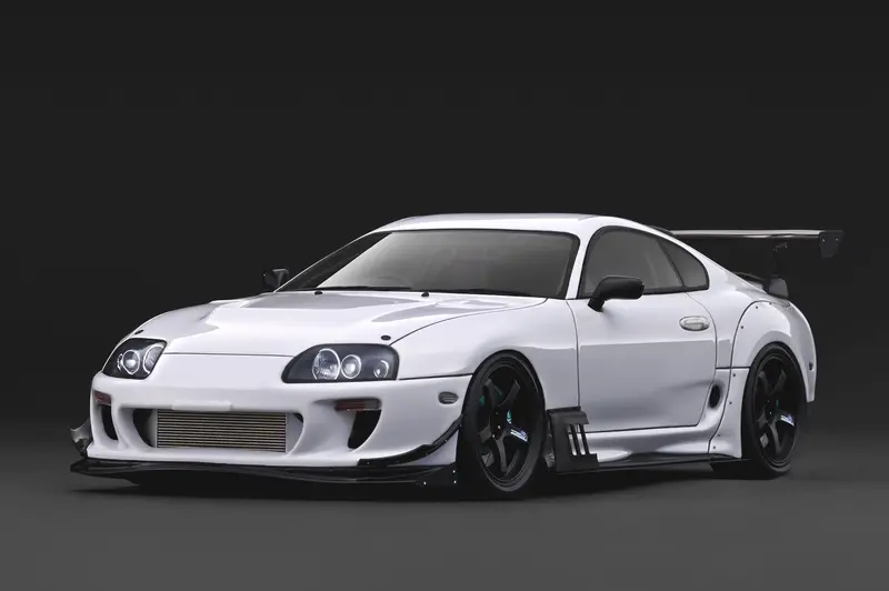 (Pre-Order) 1:18 Toyota Supra Rz (Jza80) -- White -- Ignition Model Ig3886 1
