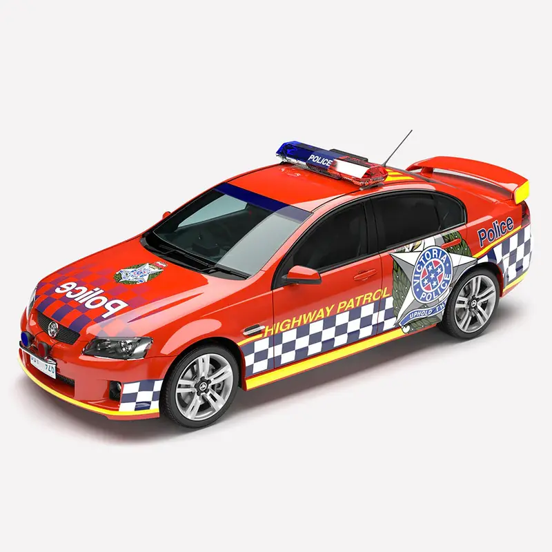 (Pre-Order) 1:18 Victoria Police Highway Patrol Car -- Holden Ve Commodore -- Authentic Collectables 1