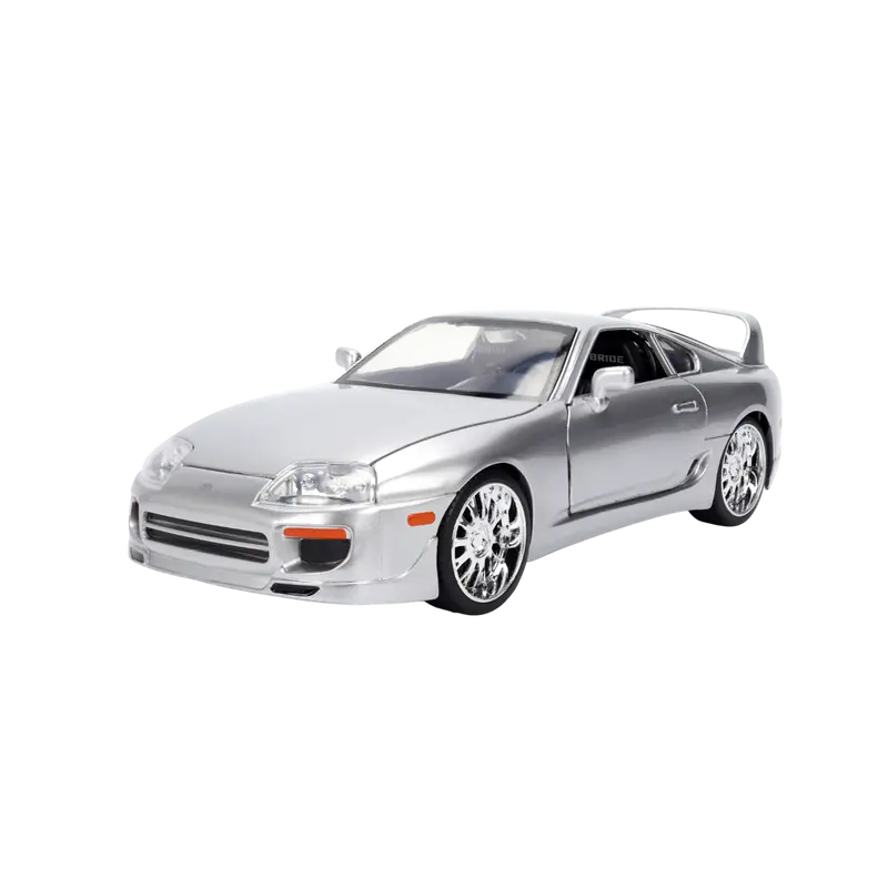 (Pre-Order) 1:24 1995 Toyota Supra -- Silver -- Jada: Jdm Tuners 1