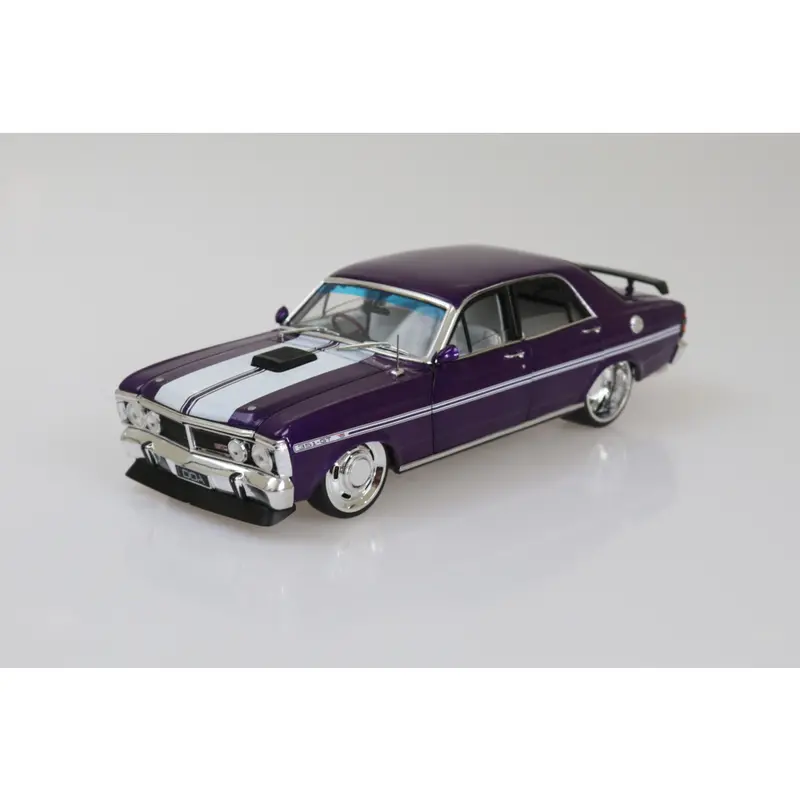 (Pre-Order) 1:24 Ford Xy Falcon Gtho - Custom -- Purple -- Dda Collectibles 1
