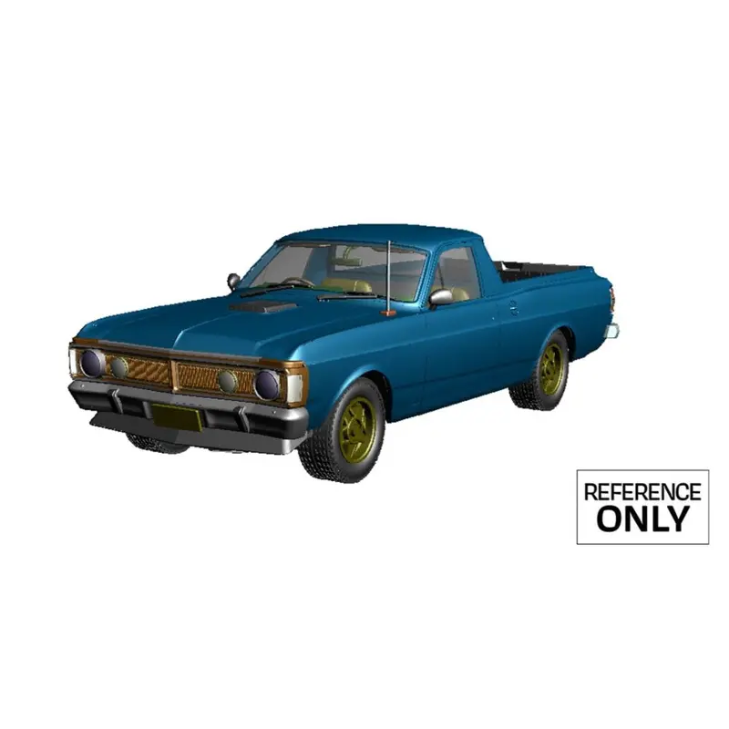 (Pre-Order) 1:24 Ford Xy Falcon Ute -- White -- Dda Collectibles 1