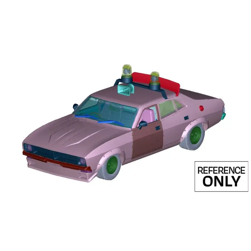 (Pre-Order) 1:24 Mad Max (Custom) -- Big Boppa Interceptor -- Ford Falcon -- Dda Collectibles 1