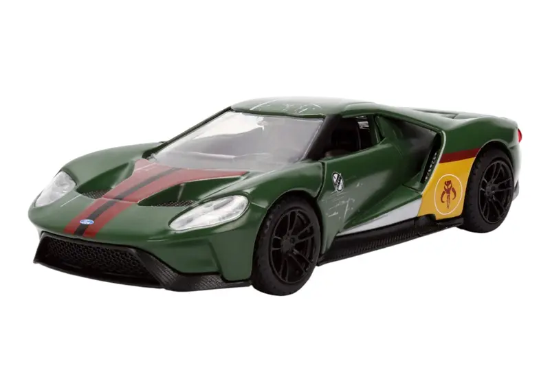 (Pre-Order) 1:32 Boba Fett - 2005 Ford Gt -- Jada: Star Wars 1