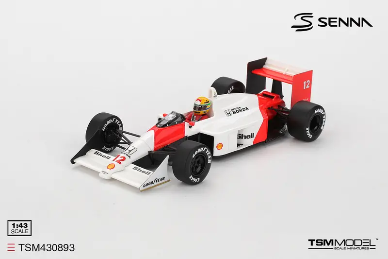 (Pre-Order) 1:43 1988 Ayrton Senna -- Japanese Gp Winner -- #12 Mclaren Mp4/4 -- Tsm-Model 2
