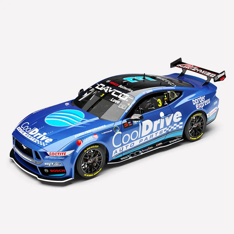 (Pre-Order) 1:43 2024 Aaron Love -- #3 Ford Mustang Gt -- Authentic Collectables 1