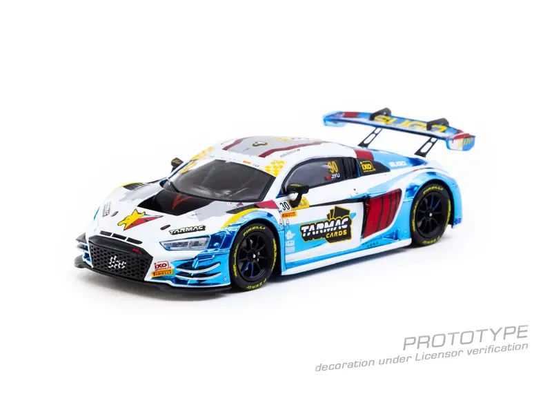 (Pre-Order) 1:43 2024 Macau Gt Cup - James Yu -- #30 Audi R8 Lms Gt3 -- Tarmac Works 2