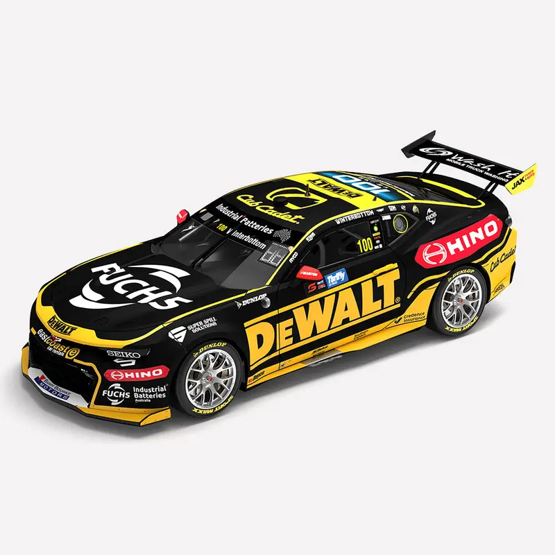 (Pre-Order) 1:43 2024 Mark Winterbottom -- #100 Chevrolet Camaro Zl1 -- Authentic Collectables 1