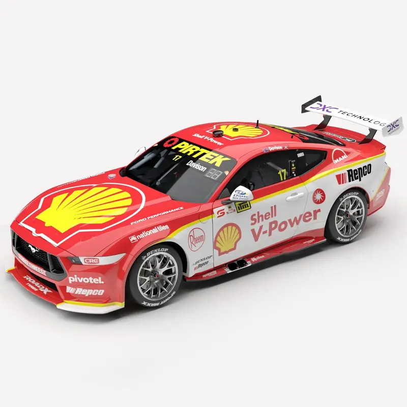 (Pre-Order) 1:43 2024 Will Davison -- #17 Ford Mustang Gt -- Authentic Collectables 1