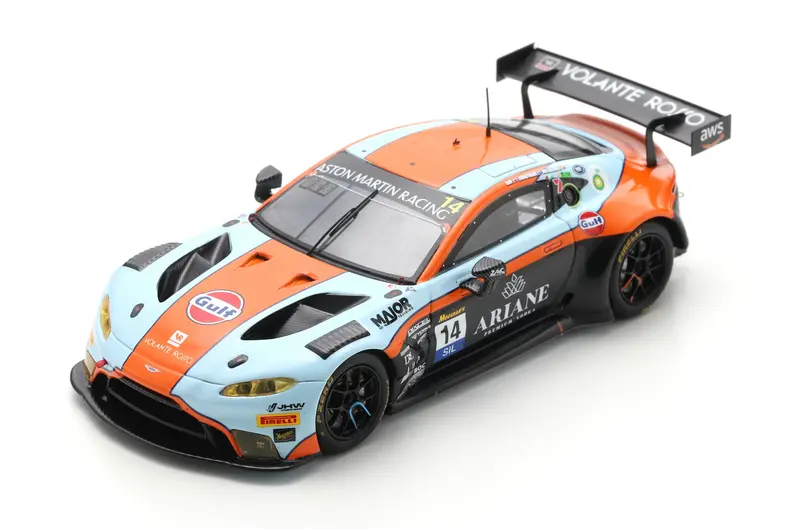 (Pre-Order) 1:43 2025 Bathurst 12 Hour -- #14 Aston Martin Vantage Gt3 -- Spark 1