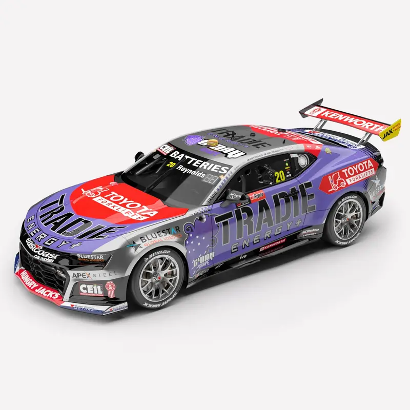 (Pre-Order) 1:43 2025 Bathurst 2Nd Place -- Reynolds/Holdsworth -- #20 Chevrolet Camaro Zl1 -- Authentic Collectables 1