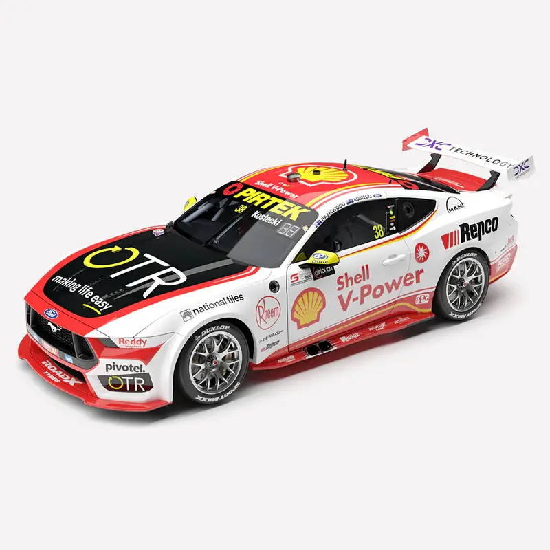 (Pre-Order) 1:43 2025 Brodie Kostecki -- The Bend Winner -- #38 Ford Mustang Gt -- Authentic Collectables 1