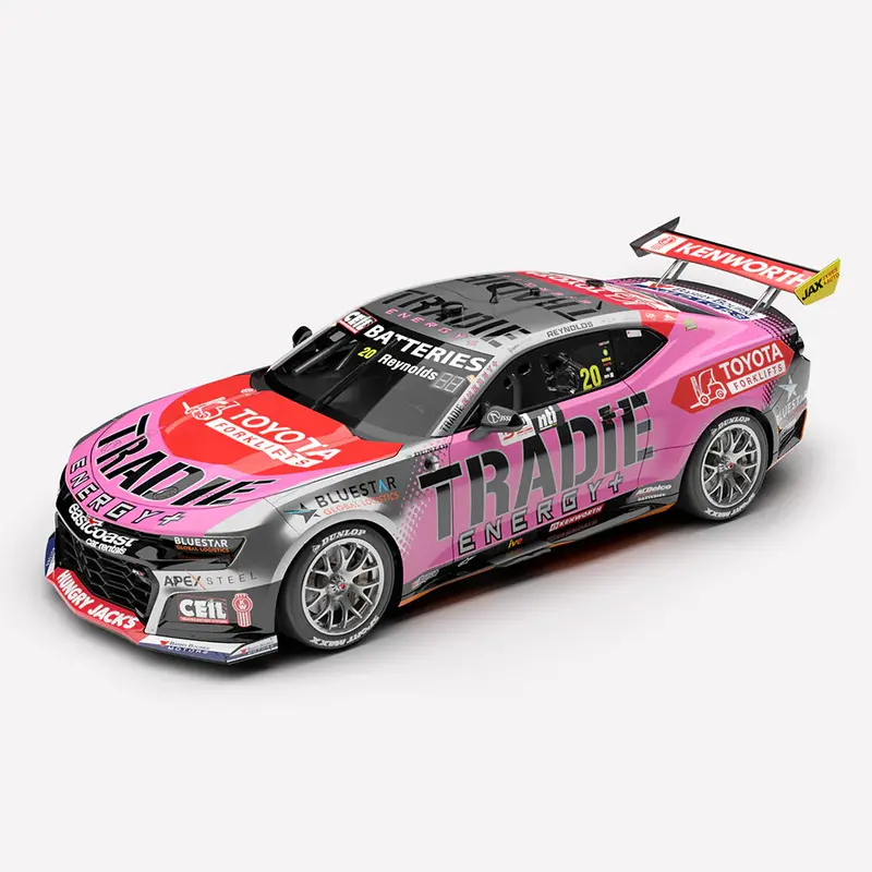 (Pre-Order) 1:43 2025 David Reynolds -- Indigenous Livery -- #20 Chevrolet Camaro Zl1 -- Authentic Collectables 1