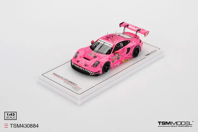 (Pre-Order) 1:43 2025 Imsa Detroit Grand Prix -- #77 “Roxy” Porsche 911 Gt3 R -- Tsm-Model 1