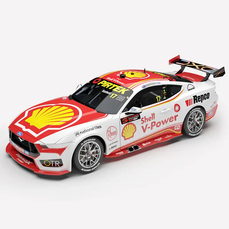 (Pre-Order) 1:43 2026 Brodie Kostecki -- Larry Perkins Trophy Winner -- #17 Ford Mustang -- Authentic Collectables 1
