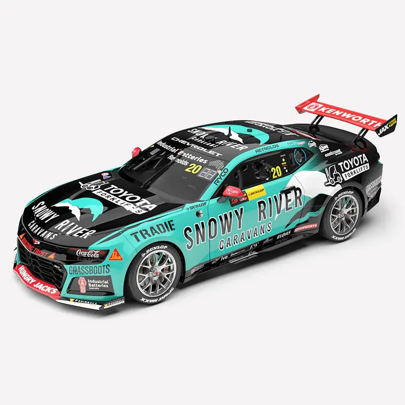 (Pre-Order) 1:43 2026 David Reynolds -- #20 Snowy River Chevrolet Camaro -- Authentic Collectables 1
