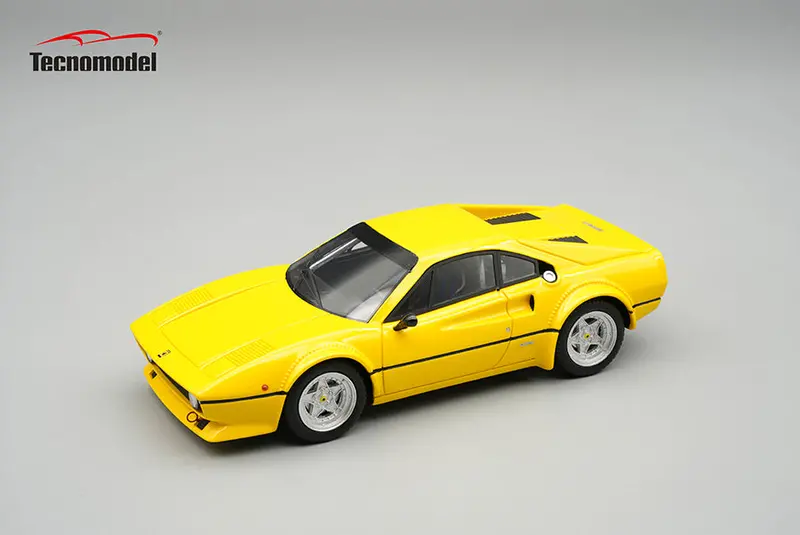 (Pre-Order) 1:43 Ferrari 308 Gtb4 Lm 1976 -- Yellow -- Tecnomodel 1