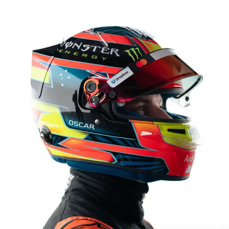 (Pre-Order) 1:5 Helmet -- Oscar Piastri - 2026 Season -- Mclaren -- Spark F1 1
