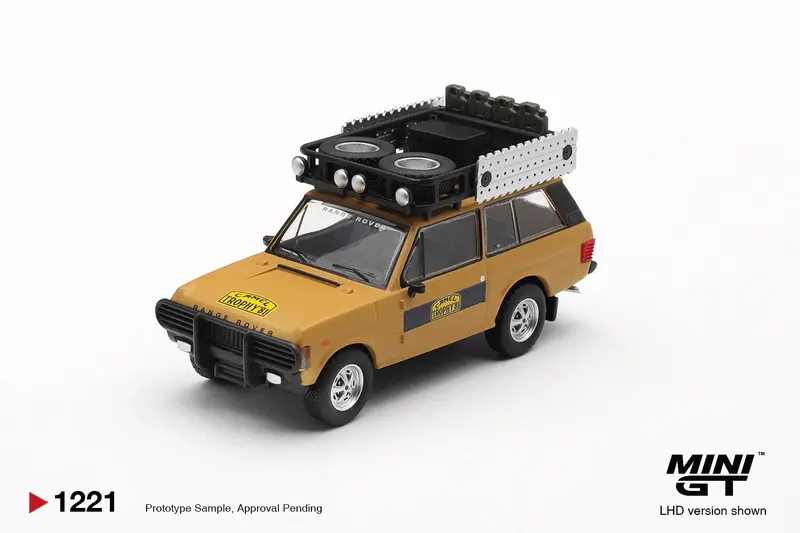 (Pre-Order) 1:64 1981 Camel Trophy Sumatra -- Range Rover -- Mini Gt Mgt01221 1