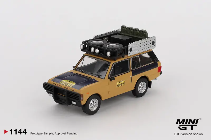 (Pre-Order) 1:64 1981 Camel Trophy Sumatra Winner -- Range Rover -- Mini Gt Mgt01144 1