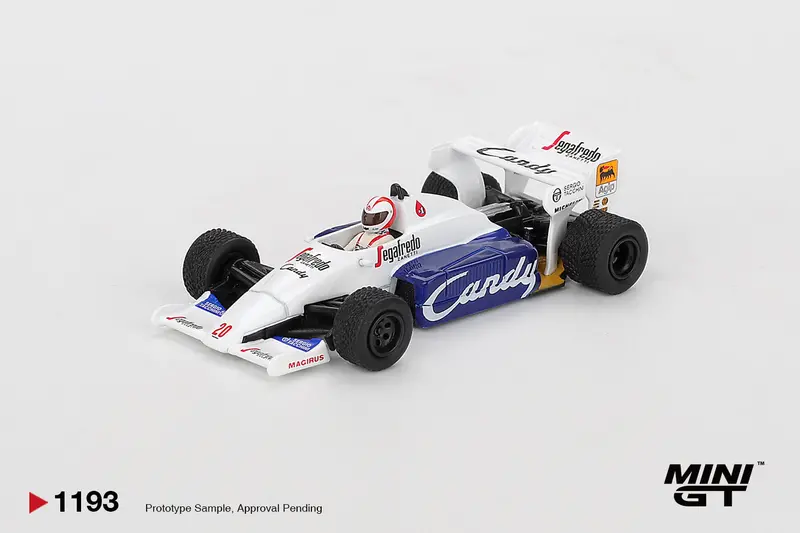(Pre-Order) 1:64 1984 Johnny Cecotto -- Monaco Gp -- #20 Toleman Tg184 -- Mini Gt Mgt01193 1