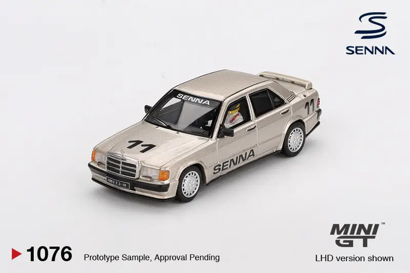 (Pre-Order) 1:64 1984 Nürburgring Race Of Champions -- Ayrton Senna -- Mini Gt: Senna Collection 1