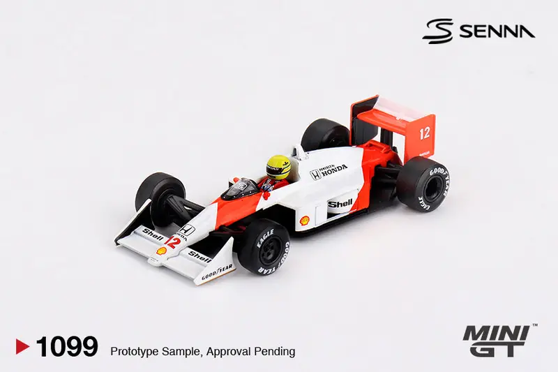 (Pre-Order) 1:64 1988 Ayrton Senna -- Japan Gp Winner -- #12 Mclaren Mp4/4 -- Mini Gt Mgt01099 1