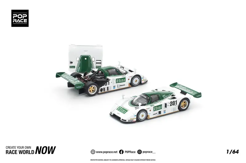 (Pre-Order) 1:64 1991 Jspc -- #201 Efini Mazda 787B -- Pop Race 1