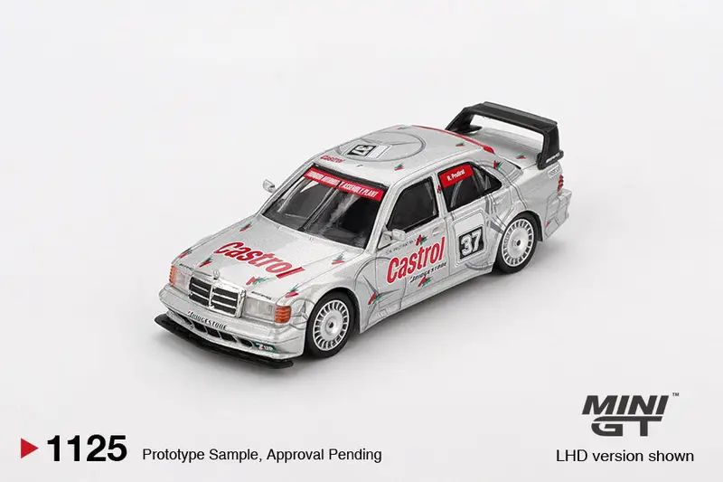 (Pre-Order) 1:64 1995 Se Asia Tcc -- #37 Mercedes-Benz 190E 2.5-16 Evolution Ii -- Mini Gt Mgt01125 1